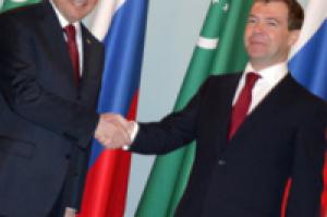 Президент Туркмении пригласил Владимира Путина в Ашхабад