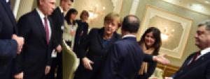 Порошенко обсудит с Меркель выполнение минских договоренностей