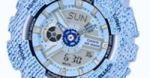 «Джинсовые» часы в трех тонах Baby-G denim выпустила компания Casio