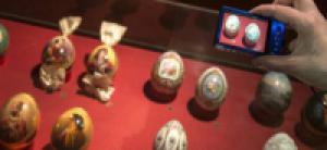 Выставка фарфоровых пасхальных яиц открывается в Коломенском